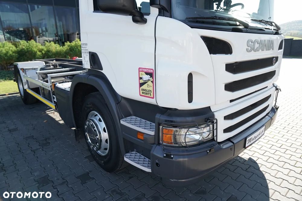 Scania P 280 / 4X2 / RAMA DO ZABUDOWY 5,7 M /  SIŁOWNIK DO WYWROTU / EURO 6 - 12