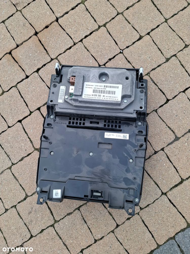 Citroen C4 II b7 DS4 EKRAN panel klimatyzacji 9800836080 9666027577 - 3