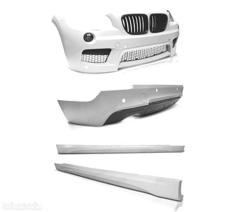 KIT DE CARROÇARIA BMW X1 E84 09-12 LOOK M - 3