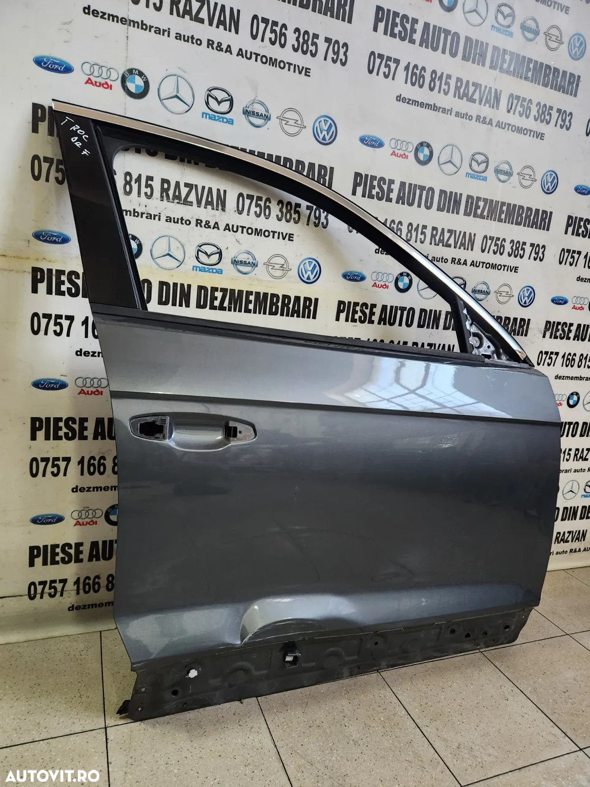 Usa Portiera Dreapta Fata Cu DEFECT Vw T-Roc Dezmembrez Vw T-Roc - Dezmembrari Arad - 9