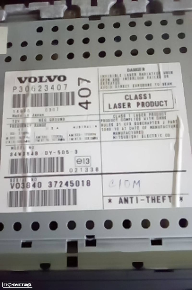 Radio Volvo S40 Ii (544) - 3