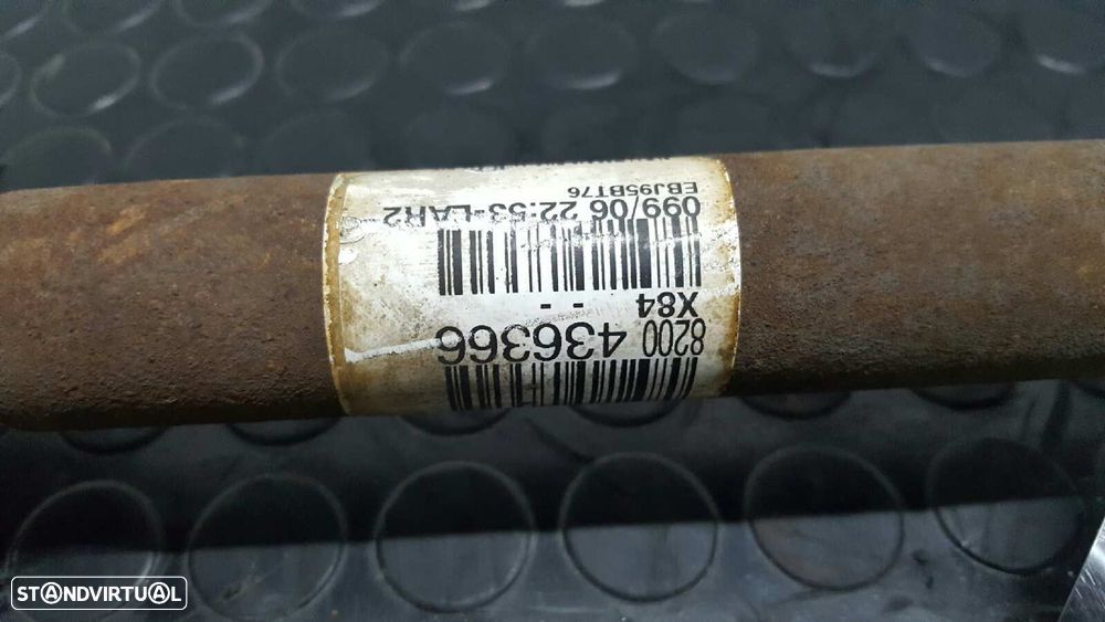 TRANSMISSÃO FRENTE DIREITA RENAULT SCENIC (JA..) 1.9 DCI DIESEL CAT - 5