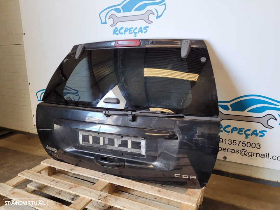 PORTA TAMPA MALA JEEP GRAND CHEROKEE II 2 FECHO PUXADOR MOTOR 3º STOP VIDRO - 4