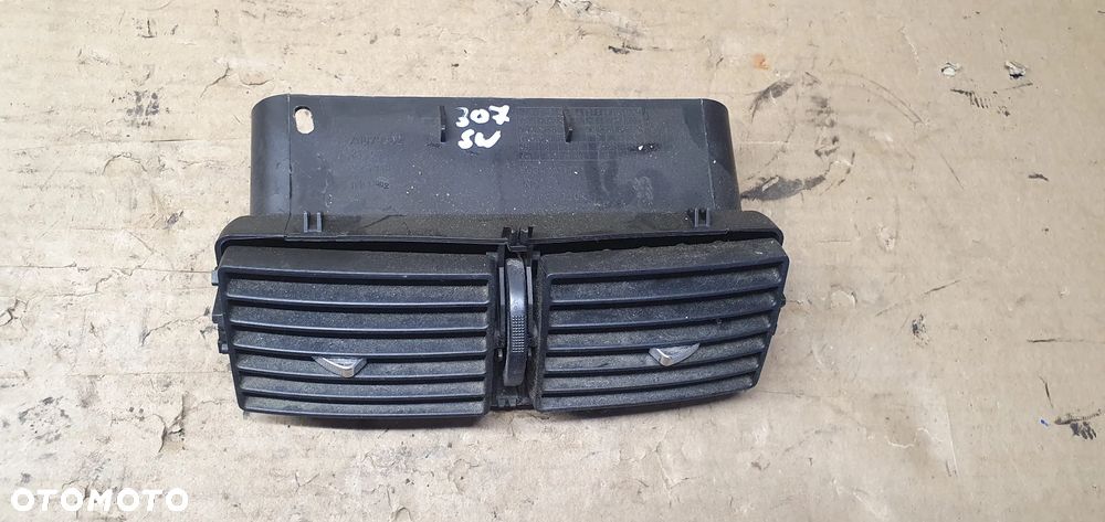 Kratka nawiewu powietrza środkowa Peugeot 307 9634511177 - 2
