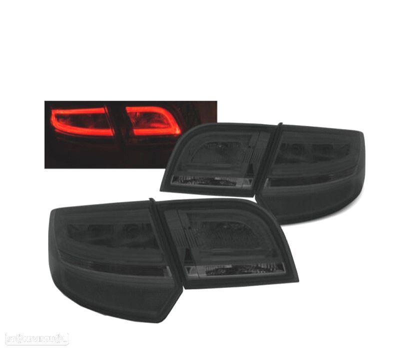 FAROLINS LIGHT BAR AUDI A3 SPORTBACK 03-08 FUMADOS - 1
