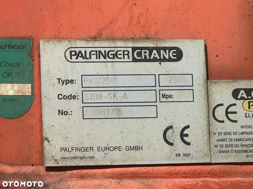 MAN TGS 18.360 Wywrotka / Żuraw Palfinger PKG12001 , 2008rok - 28