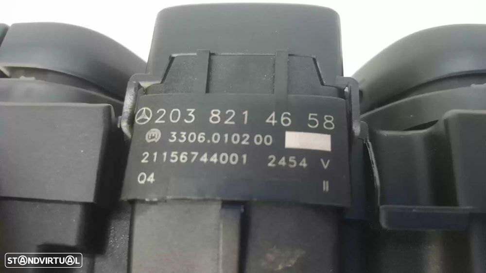 BOTÃO DE EMERGÊNCIA MERCEDES-BENZ CLASSE C 2002 -2038214658 - 3