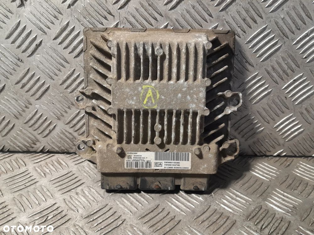 FIAT SCUDO EXPERT JUMPY KOMPUTER STEROWNIK SILNIKA 5WS40615C-T - 1