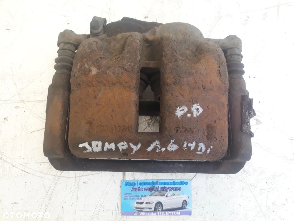 ZACISK PRAWY PRZÓD CITROEN JUMPY II 1,6 HDI - 1