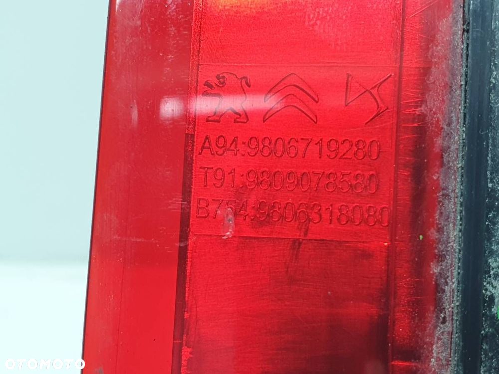 LAMPA LAMPKA TRZECIE ŚWIATŁO STOP CITROEN C5 X 9806719280 - 5