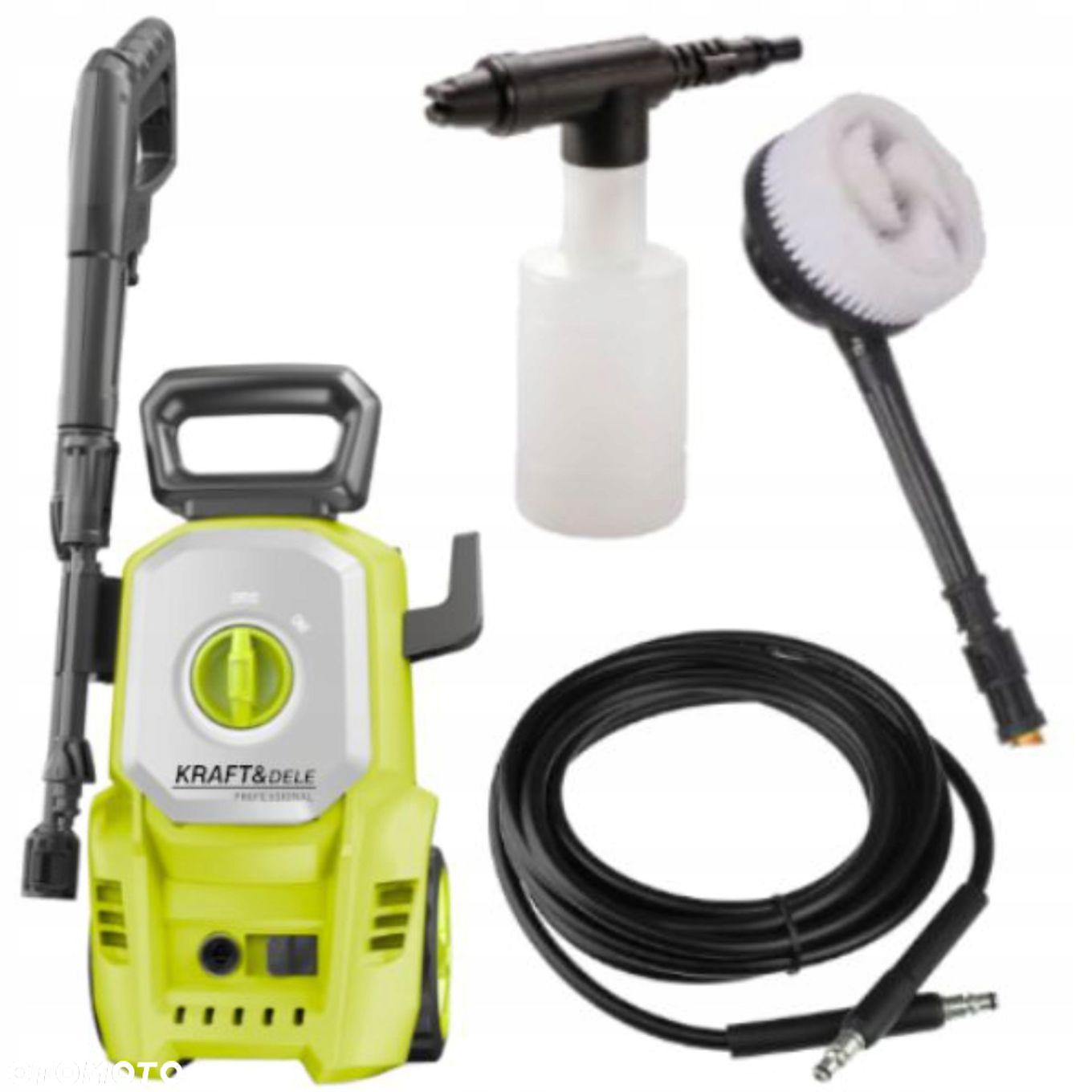 MYJKA CIŚNIENIOWA WYSOKOCIŚNIENIOWA DO SAMOCHODU 2500W 250BAR ZESTAW KD667 - 7