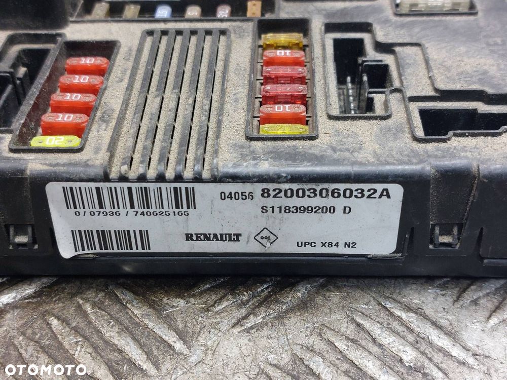 ZESTAW STARTOWY RENAULT SCENIC II 2.0 16V 8200321263 8200387138 8200306032 - 3