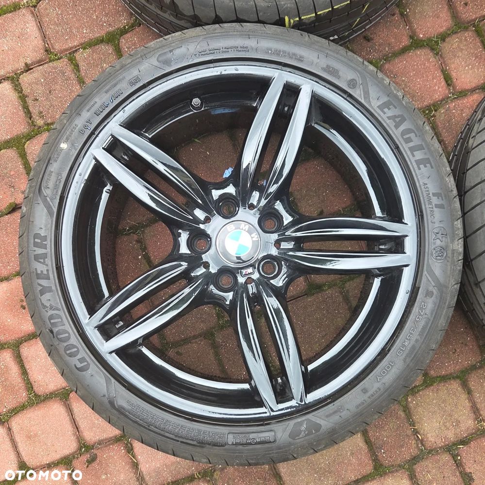 FELGI ALUMINIOWE BMW 5 (F10/F11) Czarne 19" M-PAKIET BMW STYLING M351 + OPONY GOOD YEAR EAGLE F1 - 3