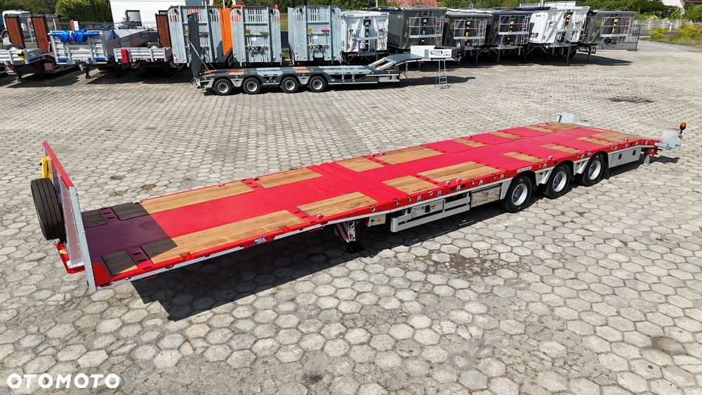 Inny PLATFORMA ROZCIĄGANA TELEMEGA 13.600mm + 4.000mm/7.500mm rozciągu, ADR EX3, kontenery, konstrukcje, maszyny - 4