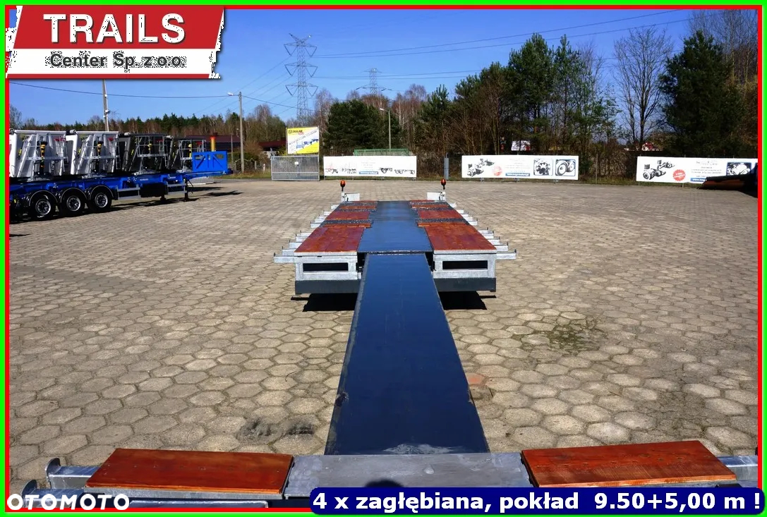Inny Niskopodwoziowa ład. 43 T, rozciągana do 18,60 m, 4 x załębiana !!! - 37
