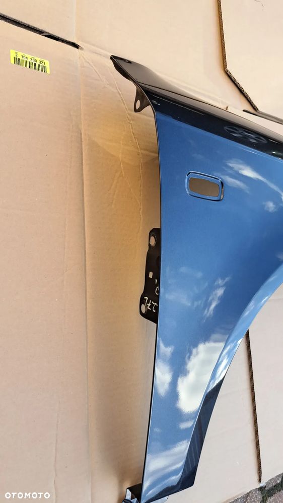 Błotnik AUDI A4 B7 LZ7L (LAVAGRAU ciemny szary metalik) prawy przód do modeli sedan kombi od 2004 do 2007 - 3