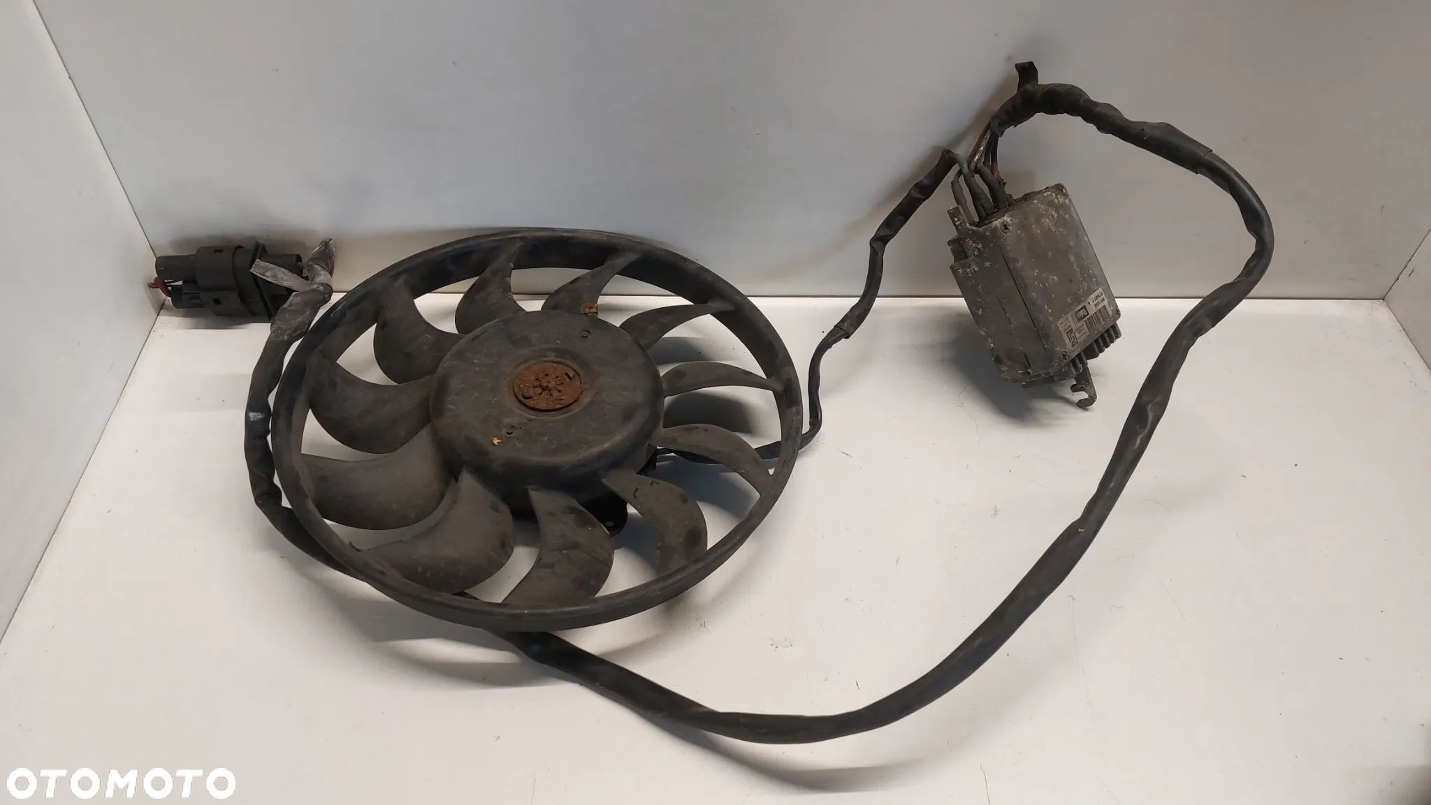 WENTYLATOR MODUL AUDI A4 B6 B7 SLASK WYSYLKA - 1