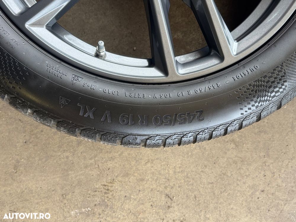 Vând jante originale BMW X3-X4 G01-G02 pe 19” cu anvelope de iarnă - 7