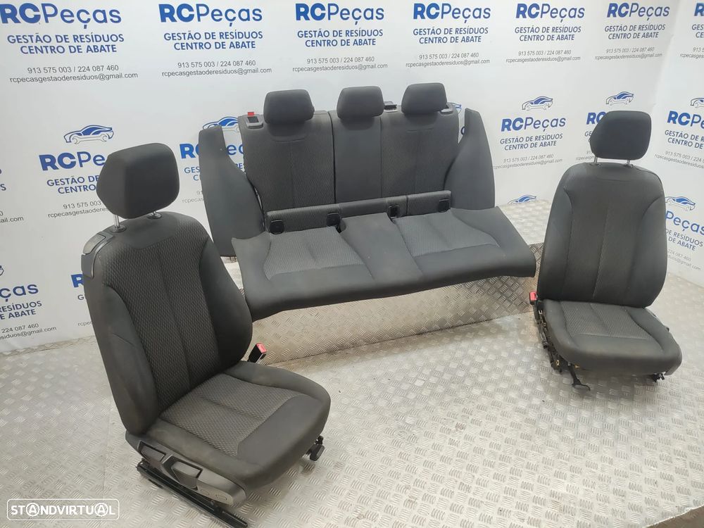 Conjunto Bancos Originais Tecido BMW Serie 1 F21 3 Portas Serie 2 F22 3 portas - 11