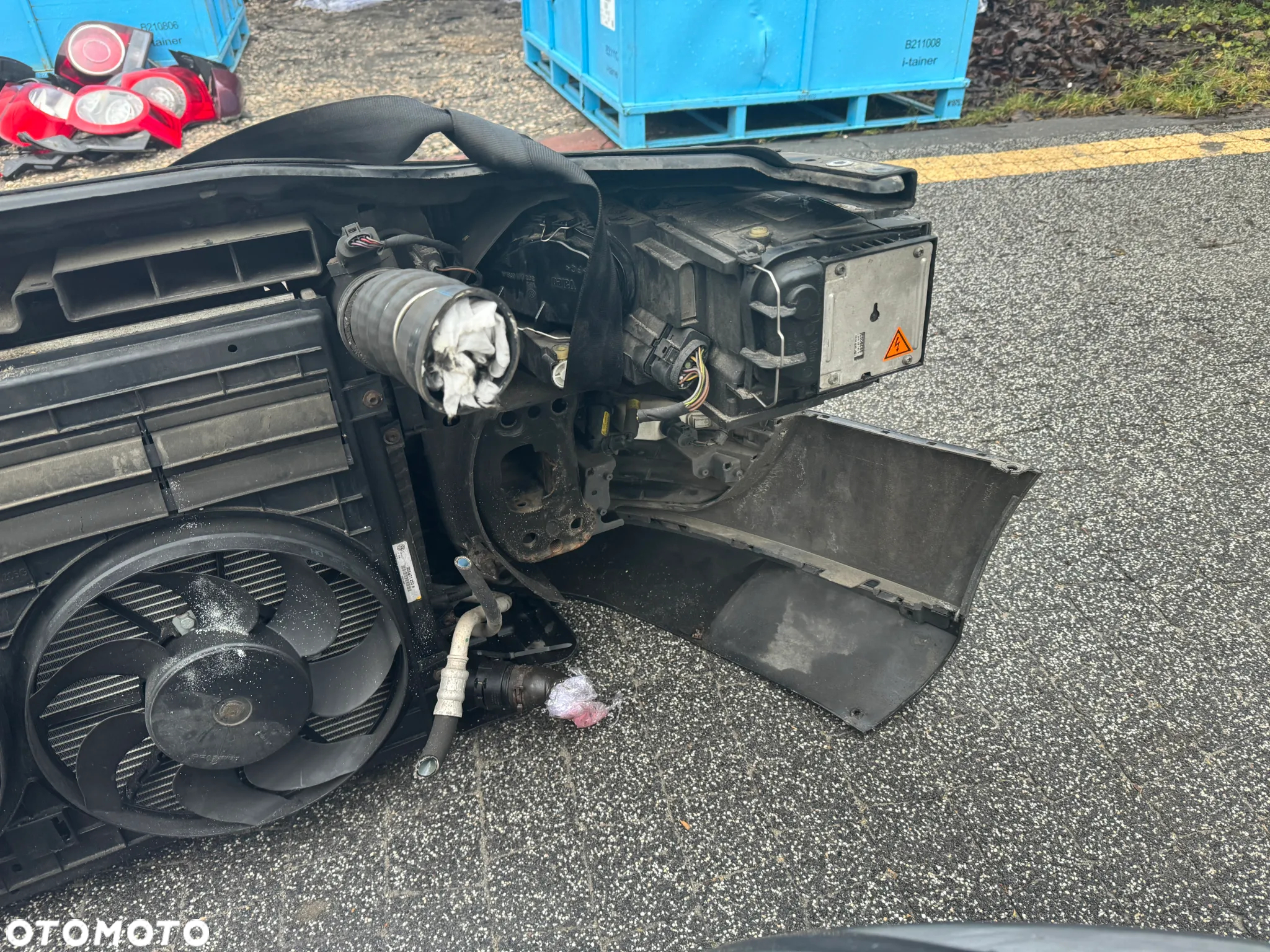 PRZÓD ZDERZAK PAS BIXENON PASSAT B6 3C0941751G - 9