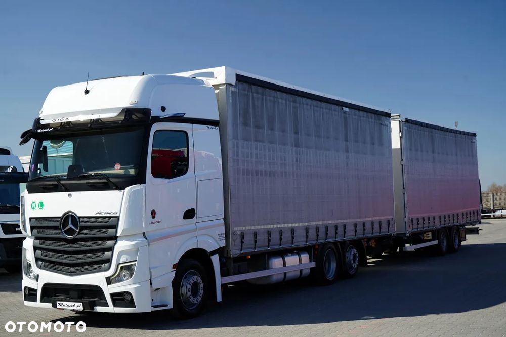 Mercedes-Benz ACTROS 2545 / ZESTAW TANDEM 120 M3 / PRZEJAZDOWY / BIG SPACE / WIELTON - 3