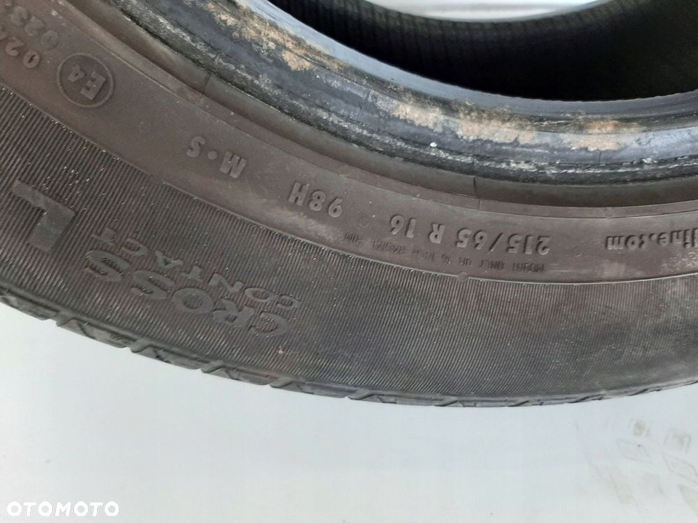 OPONY LETNIE CONTINENTAL CROSS CONTACT LX 215/65R16 98H DOT 2014 5MM 2SZT - 8
