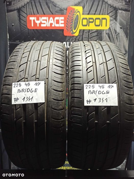 Opony Letnie 225/45/17 BRIDGESTONE TURANZA #1341 - 1