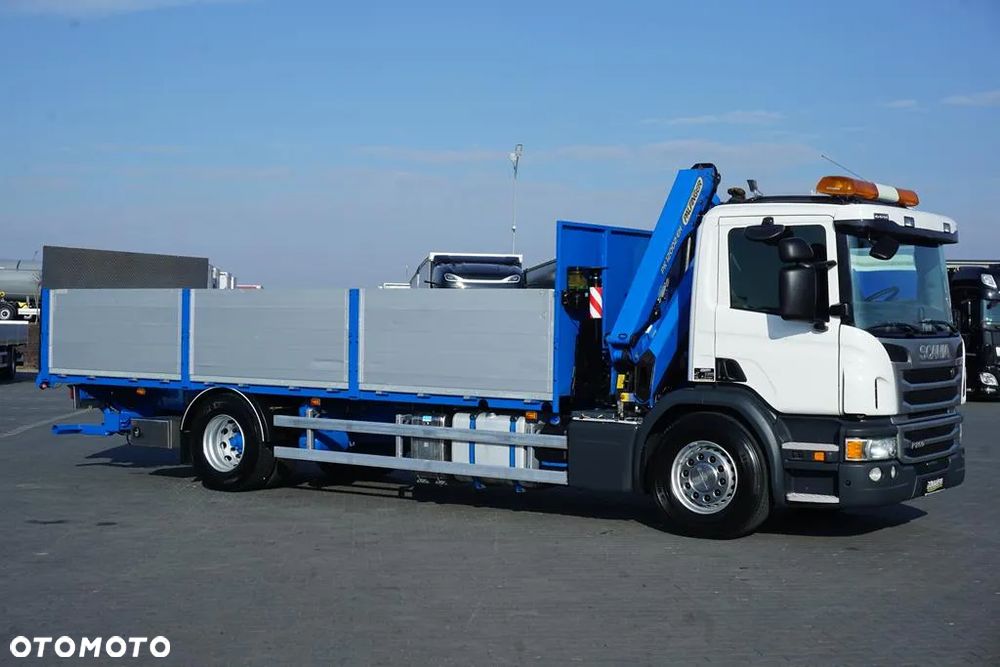 Scania / P 250 / ACC / SKRZYNIOWY + HDS + WINDA / PALFINGER PK 12 002 - EH B / WYSIĘG 10 M - 29