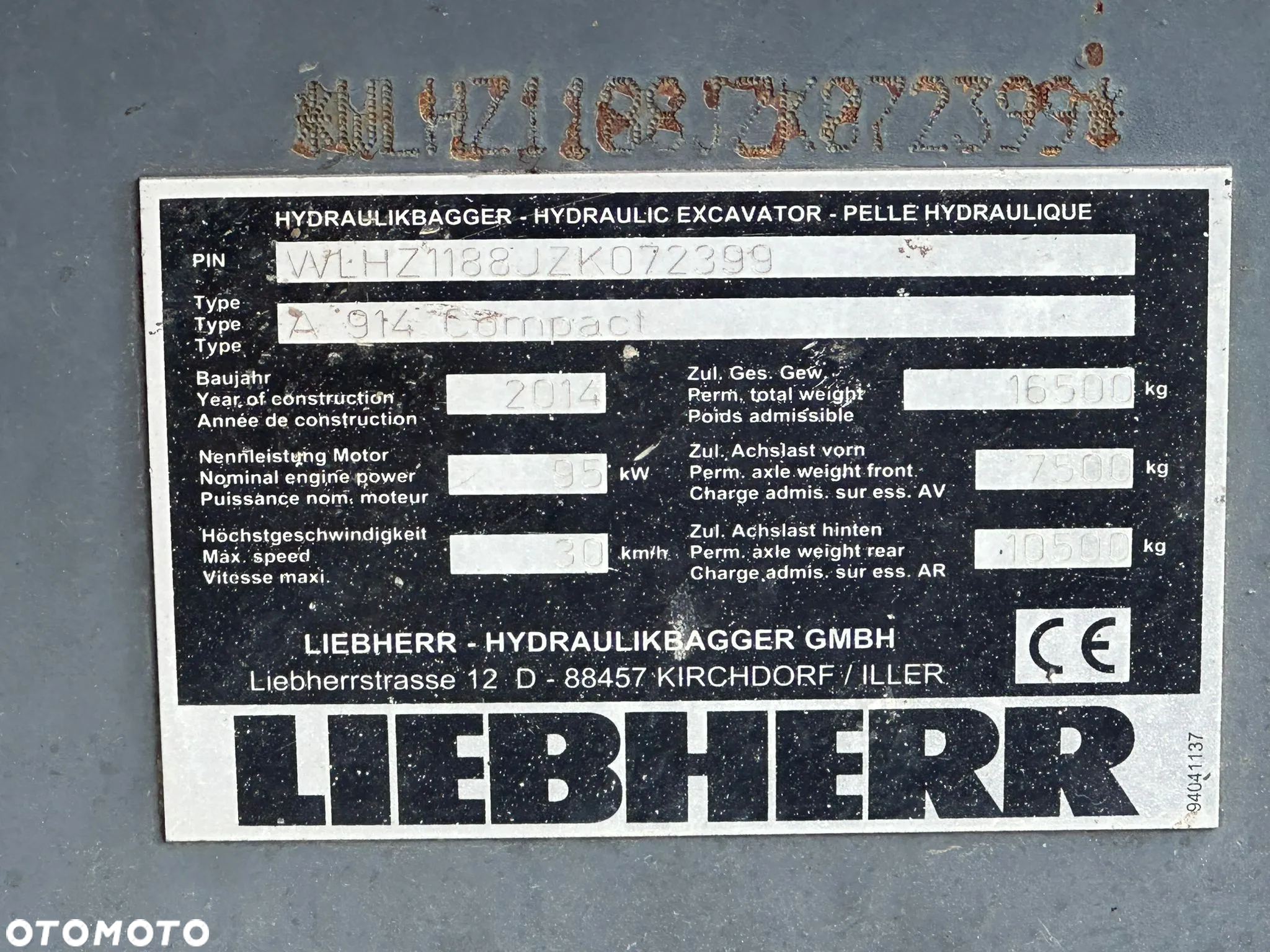 Liebherr A914 Compact Koparka kołowa, 2014rok, 130KM - 11