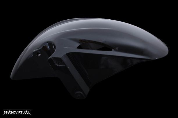 guarda lamas frente honda vfr800 2002 - 2012 preto - 1