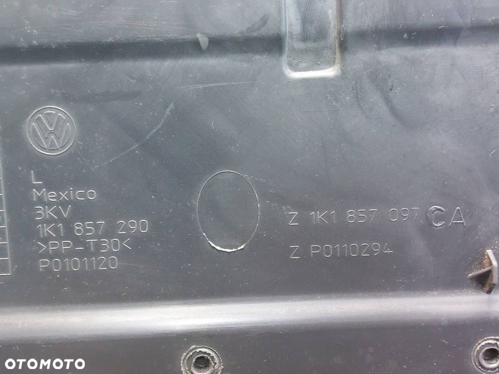 SCHOWEK PASAŻERA VOLKSWAGEN GOLF VI 1K1857289L 1K1857097CA 1K1857135 - 7