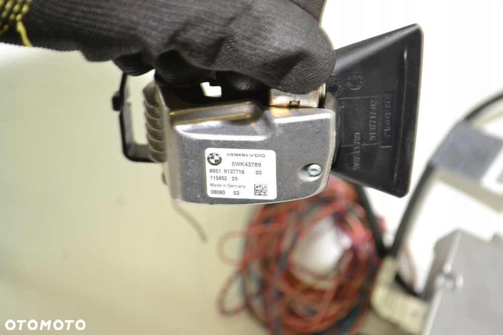 BMW E60 E61 KAMERA ASYSTENT PASA RUCHU STEROWNIK WIĄZKA ZESTAW 9137716 - 5