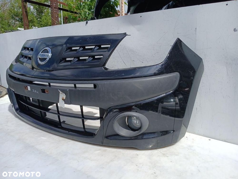ZDERZAK PRZÓD PRZEDNI HALOGENAMI NISSAN PIXO LAKIER ZAM CZARNY - 2