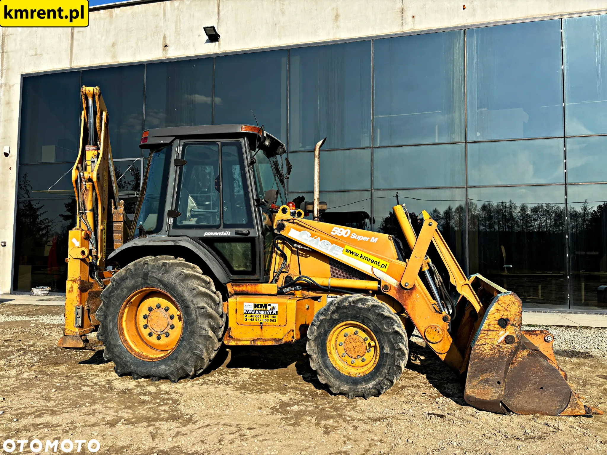 Case 590 MSP KOPARKO-ŁADOWARKA 2003R. | 580 JCB 3CX CAT 428 432 - 3