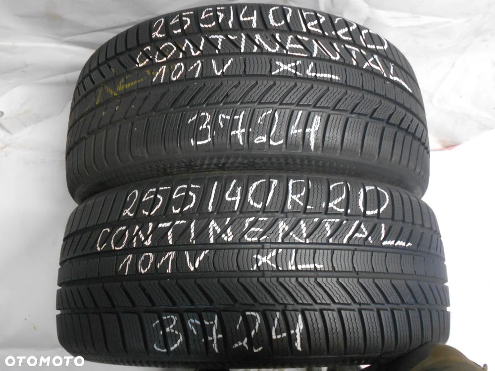 OPONY 255/40R20 CONTINENTAL WINTERCONTACT TS 870P XL DOT 3724 7.7MM