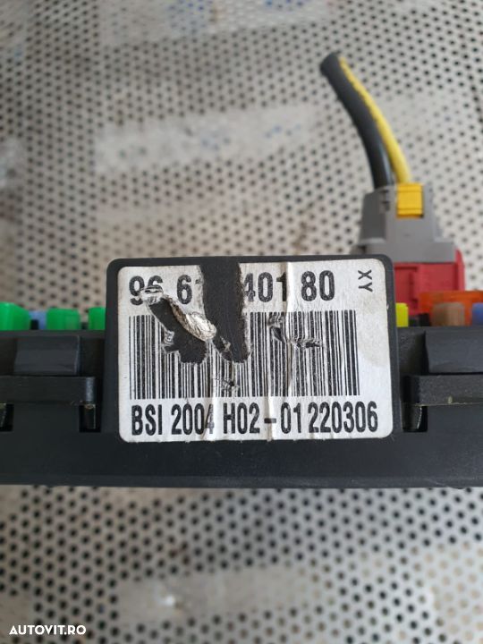 Calculator Modul BSI Panou Sigurante Citroen C6 C5 Peugeot 407 607 - 5