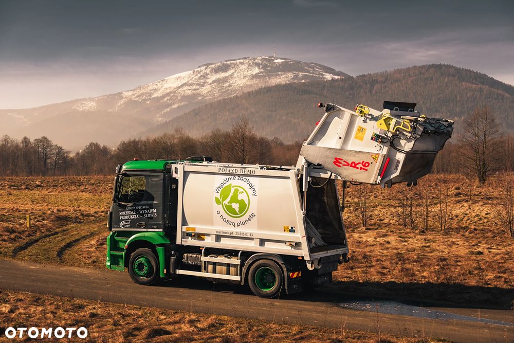 Mercedes-Benz Antos 4x2  śmieciarka, 1 komorowa 16 m3, ZABUDOWA 2022,  serwis, gwarancja, sprzedaż/wynajem - 2
