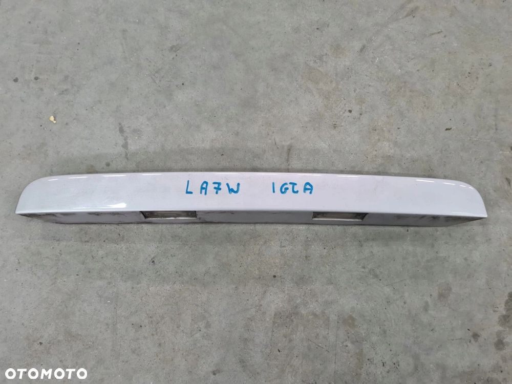 VW T5 listwa blenda oświetlenie tablicy klapy srebrna LA7W 7H0827329 - 1