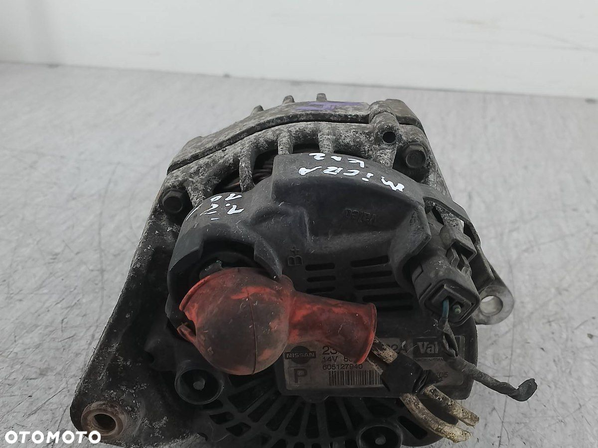 ALTERNATOR NISSAN MICRA K12 23100AX62A   TG8S019   2542927A 1.4 16 V - 4