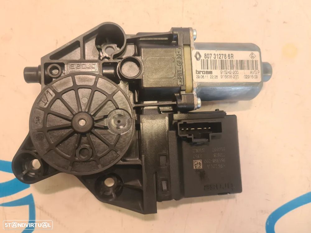 MOTOR SISTEMA ELEVADOR VIDRO PORTA FRENTE FRONTAL DIREITA 807312786R 0130822478 RENAULT MEGANE III 3 MK3 - 3