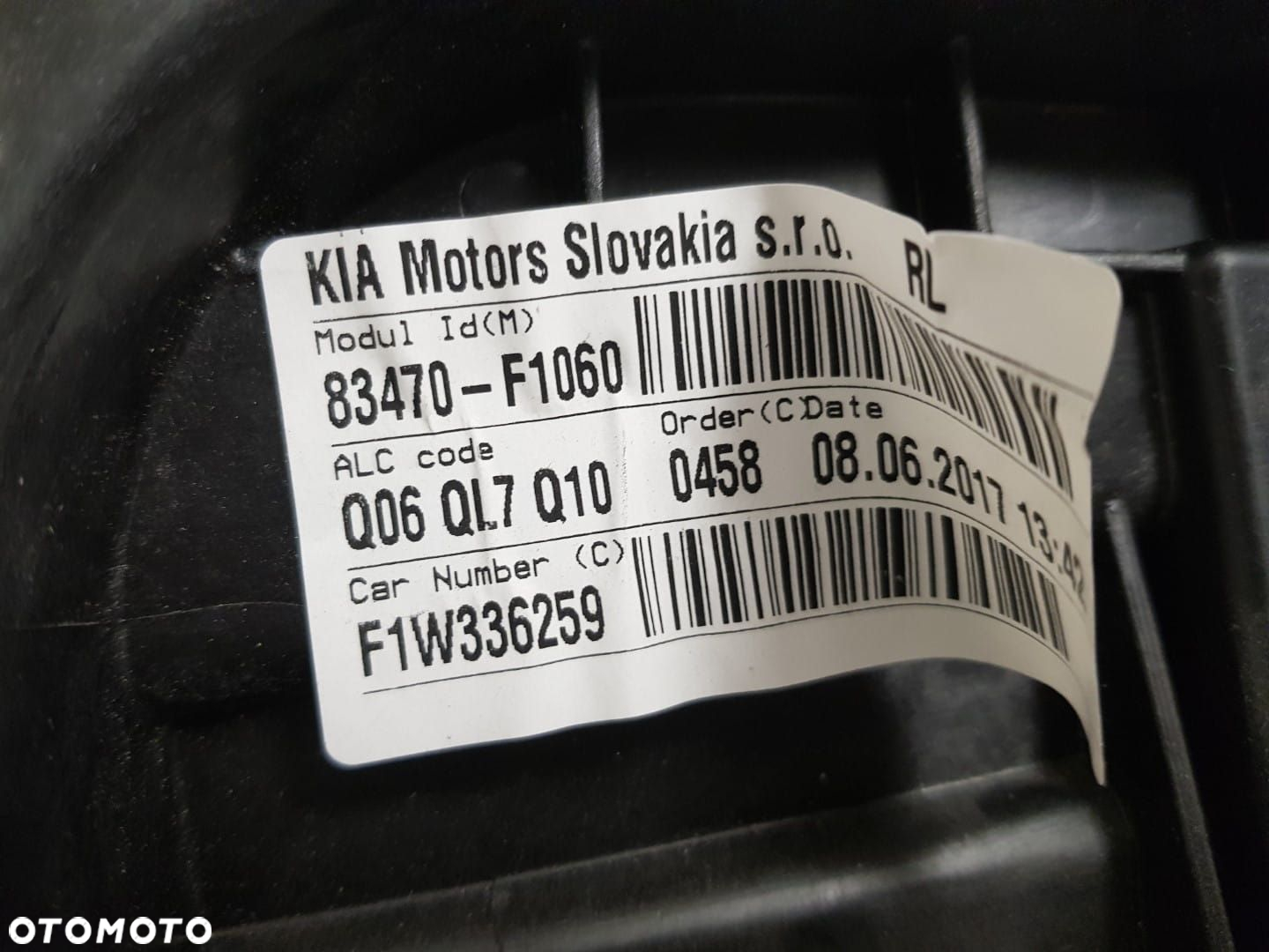 GŁOSNIK PODNOSNIK MECHANIZM SZYBY SILNIK PROWADNICE DRZWI LEWY TYLNY LEWA TYŁ KIA  SPORTAGE IV 4 16- - 3