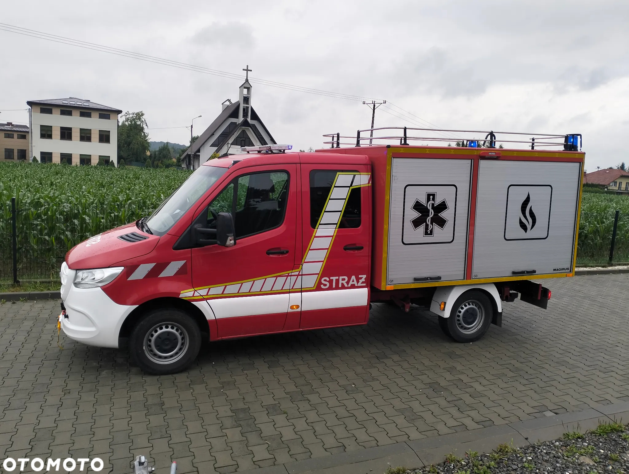 Mercedes-Benz Sprinter 907 straż strażacki pożarniczy Hasici Pompier - 3