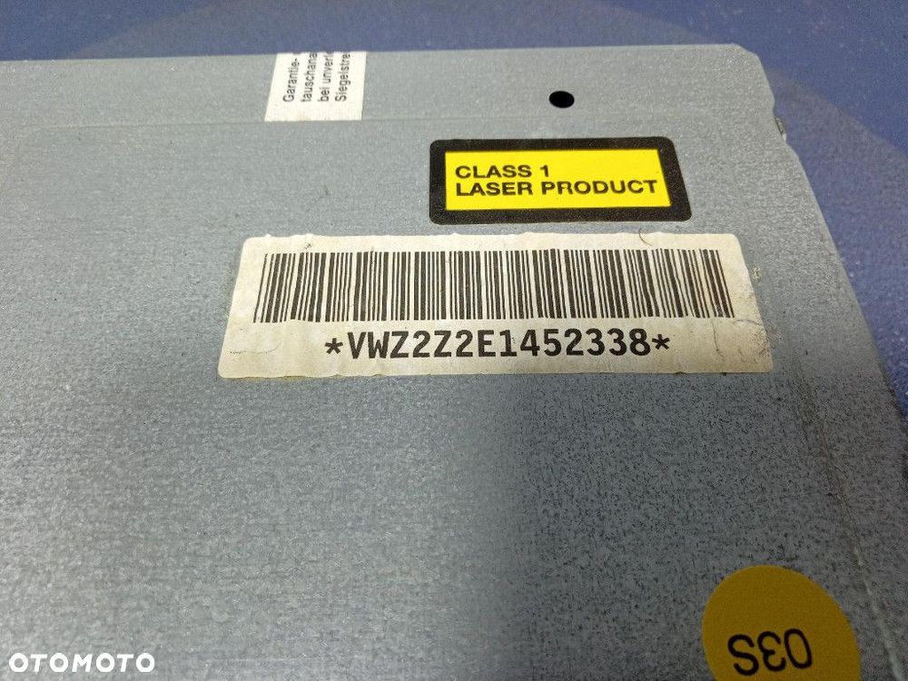 VW GOLF V PLUS RADIO CD FABRYCZNE OEM - 9