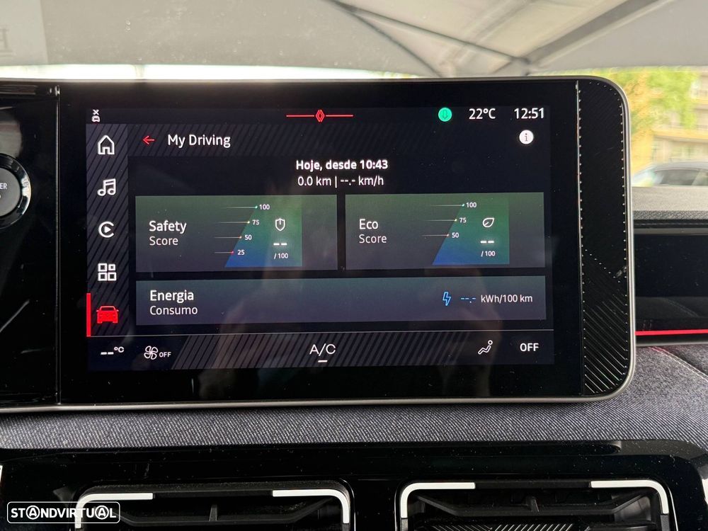Renault 5 E-Tech 52 kWh Techno Autonomia Conforto - 22