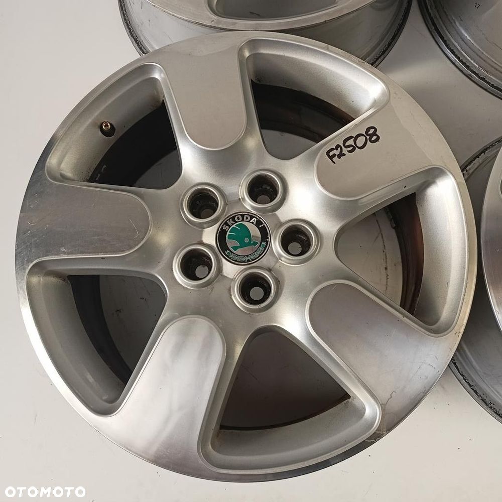Alufelgi 5x112 17 Skoda Octavia 1Z0601025 4szt (F2508) - 6