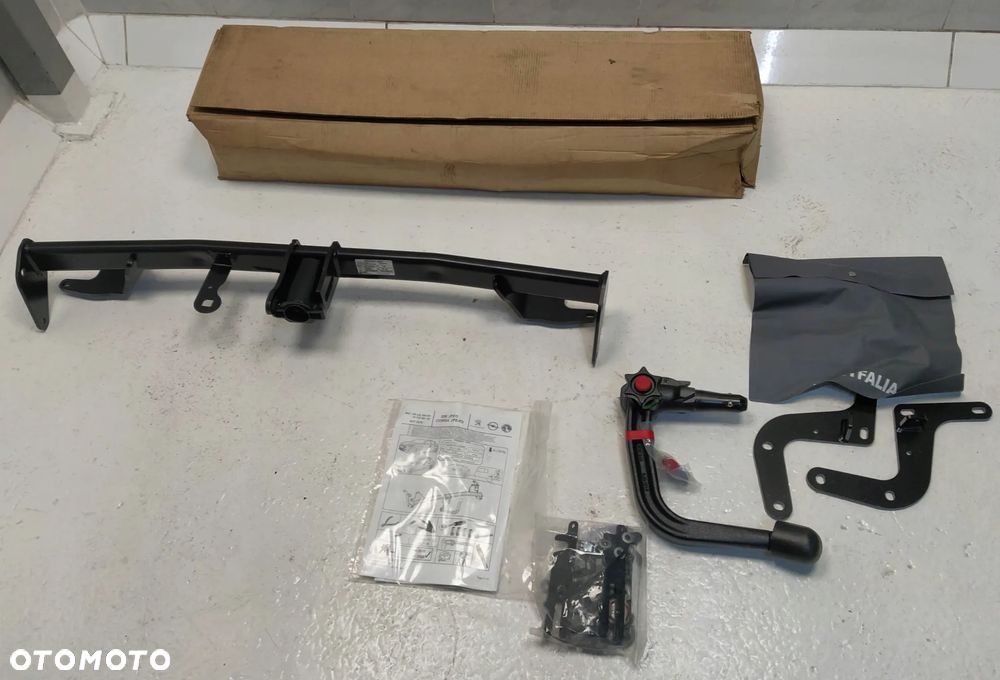 PEUGEOT 208 II OPEL CORSA F 19- HAK HOLOWNICZY BELKA ODKRĘCANY KOMPLET NOWY ORYGINAŁ - 2
