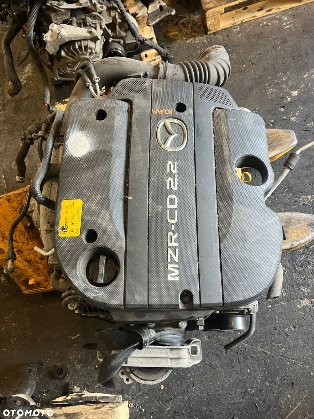 MAZDA 6 GH CX7 SILNIK MOTOR 2.2 R2AA CAŁKOWICIE KOMPLETNY IDEALNY - 1