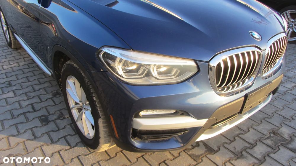 BMW X3 G01 2019R B46 C1M PHYTONIC BLAU Części Europa Warszawa Maska Zderzak Drzwi Błotnik NIEBIESKA - 1