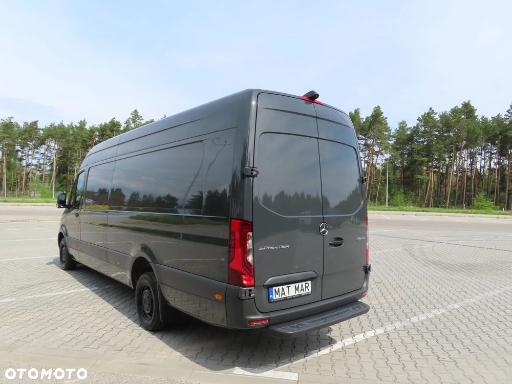 Mercedes-Benz Sprinter 319 CDI 190 KM 9G-Tronic Automat Model 907 Furgon Blaszak Ekstra Długi LONG MAXI + 4800 mm Rozstaw Osi 4325 mm Ładowność 981 Kg GWARANCJA FABRYCZNA Kabina Sypialniana + WEBASTO FULL Opcja Wyposażenia OKAZJA DOSTĘPNY I GOTOWY - 6