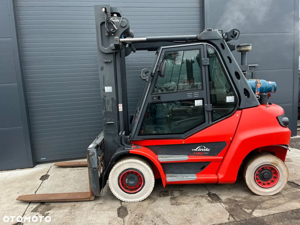 Linde H60T, H60D 396-03 Gaz LPG Kabina Klima Pozycjoner Przesuw boczny - 14